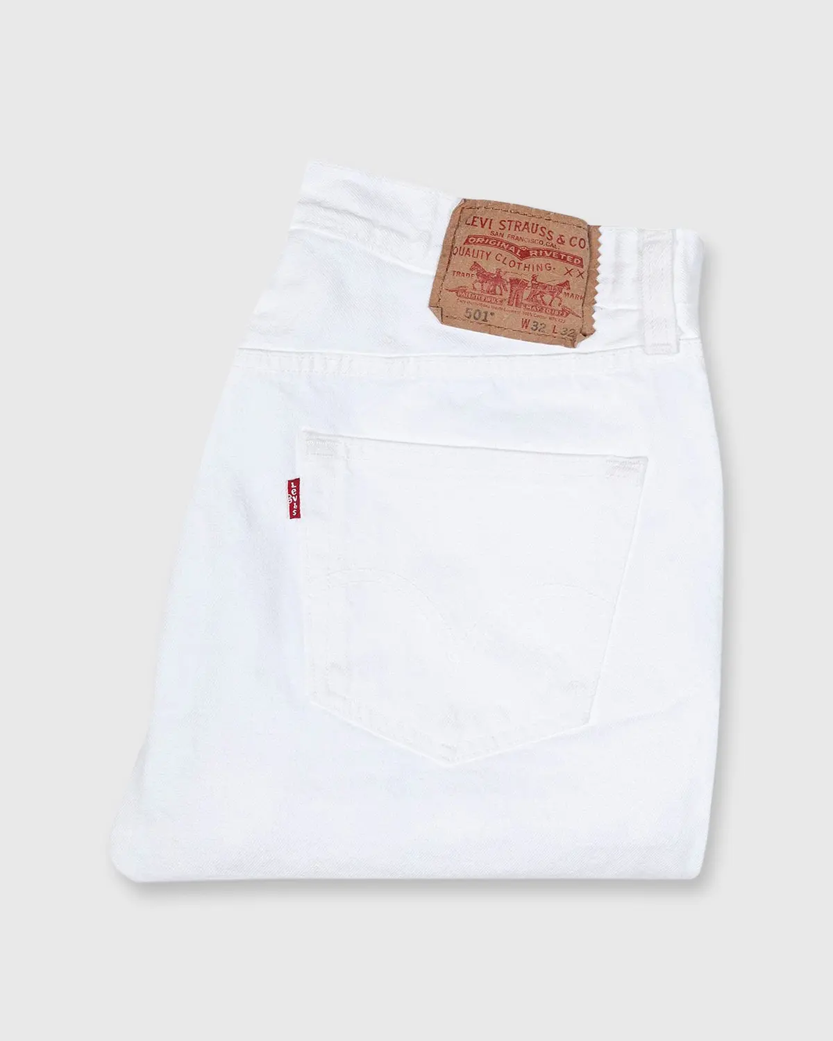 501 Jean In White 1