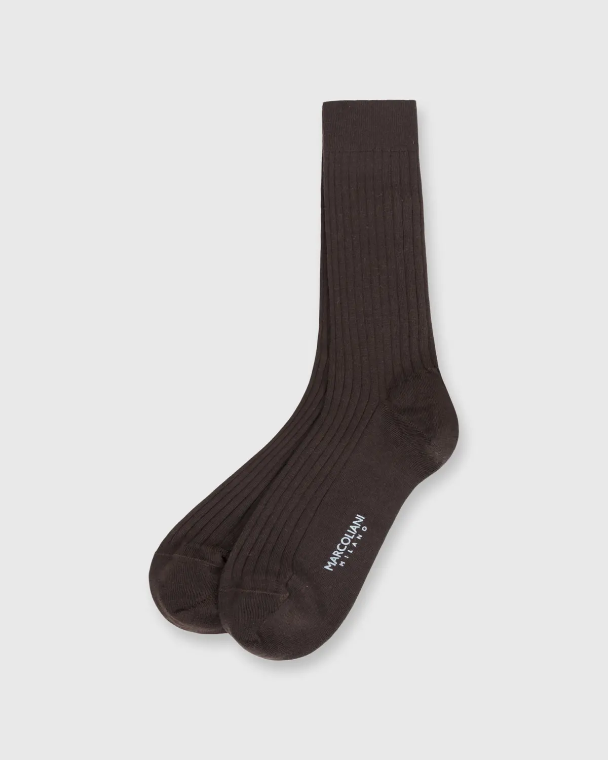 Trouser Dress Socks In Chocolate Extra Fine Merino 1