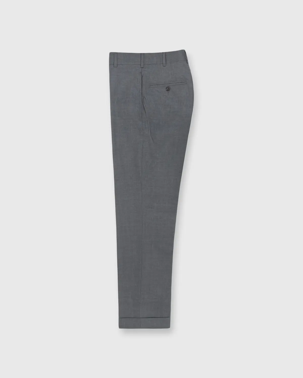 Dress Trouser In Mid-Grey Lightweight Twill 1