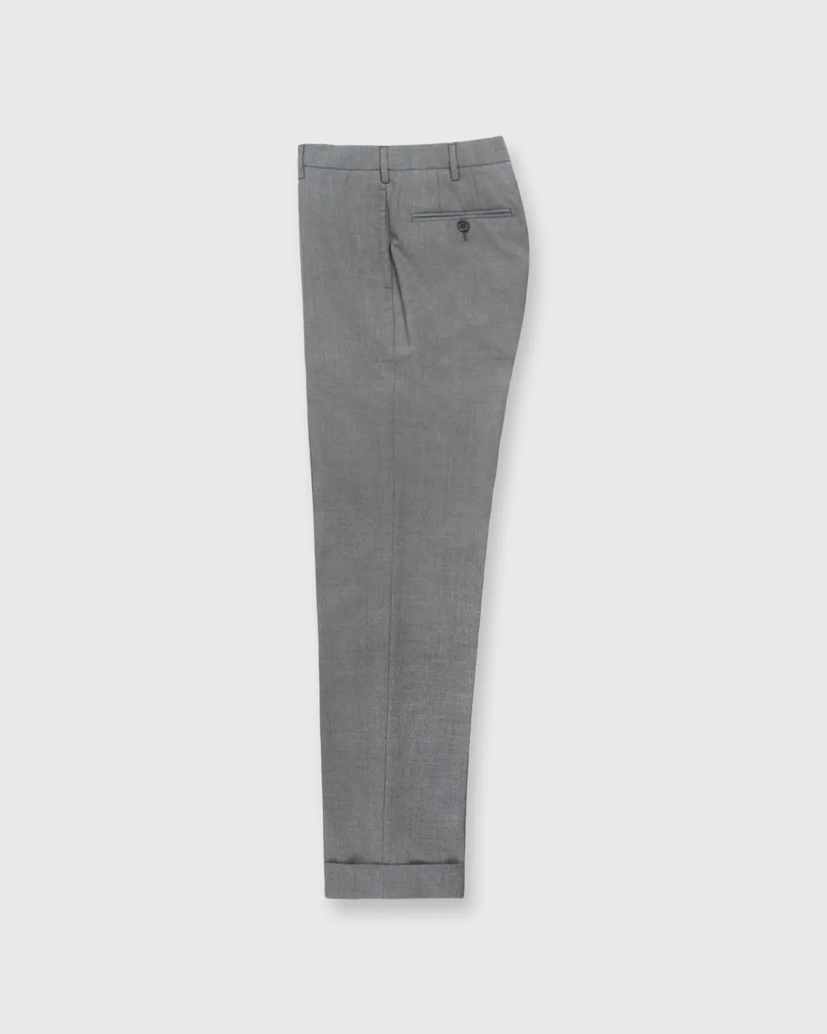 Dress Trouser In Oxford Grey Lightweight Twill 1