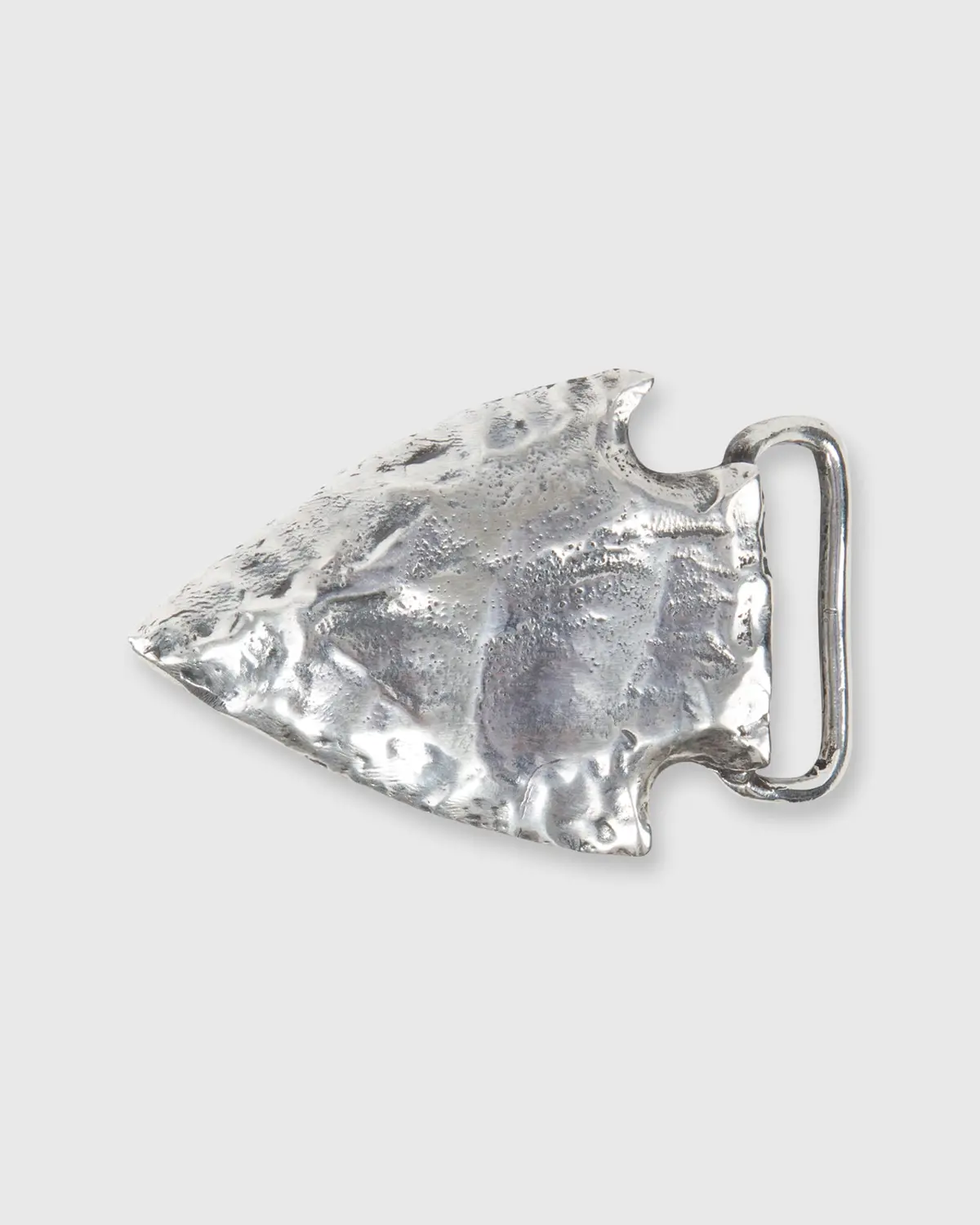 Arrowhead Belt Buckle In Sterling Silver 1