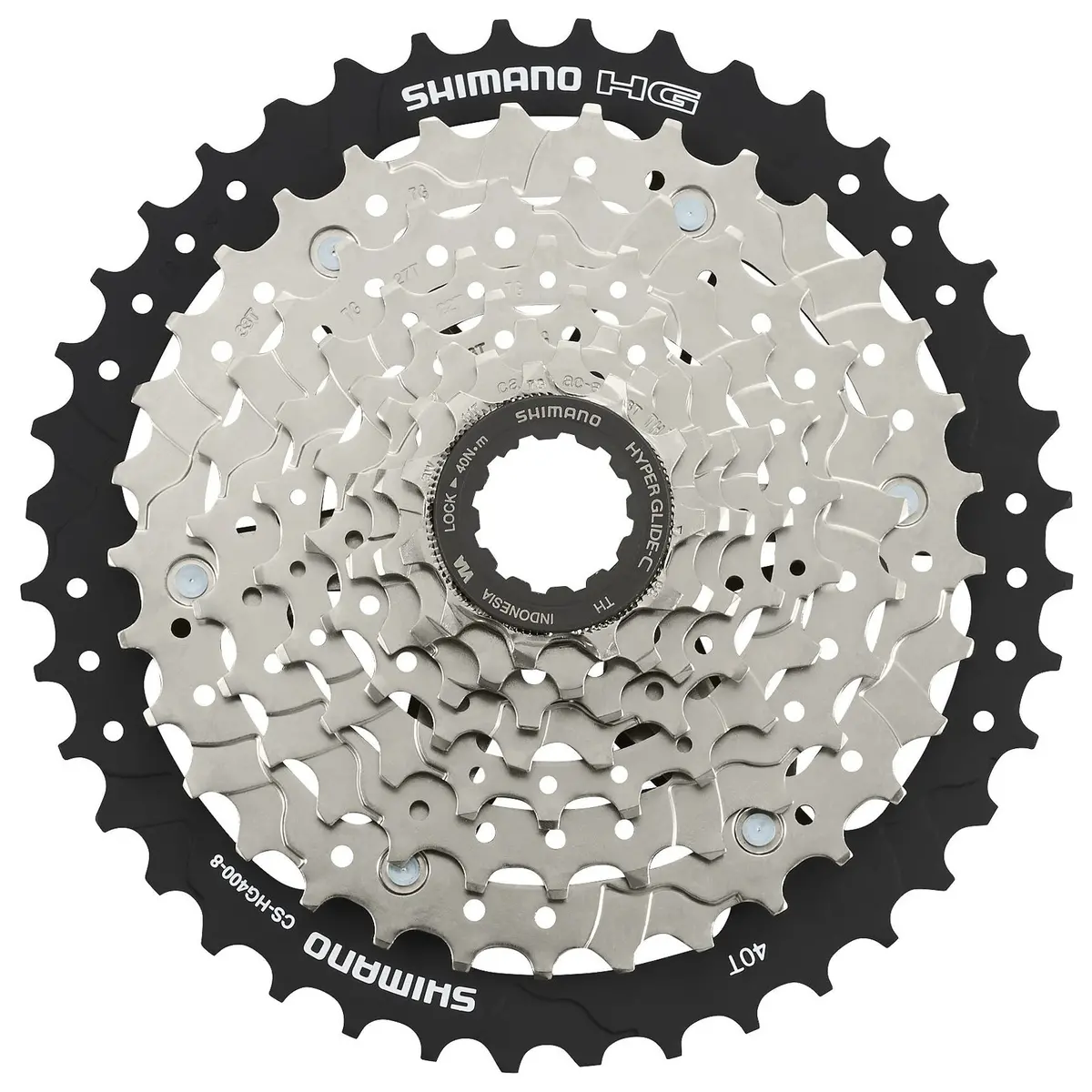 Hg 8-Speed 11-40T Mtb Cassette (Cs-Hg400) 1