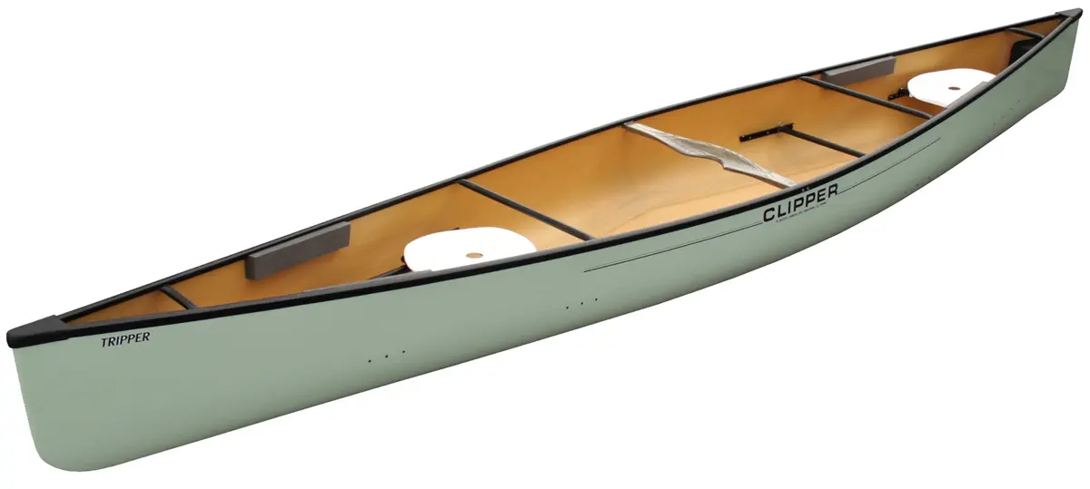 Tripper 17'6" Canoe - Kevlar - Avocado 1
