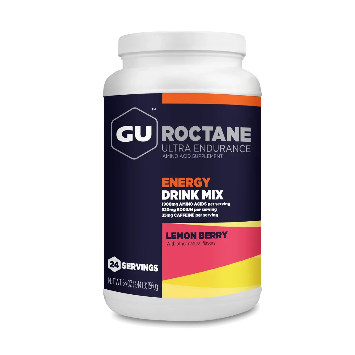 Roctane Energy & Hydration Drink Mix + Caffeine - Lemon Berry 1