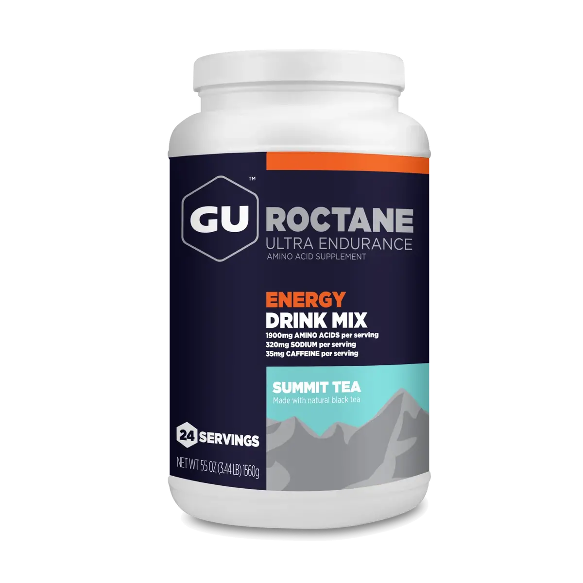 Roctane Energy & Hydration Drink Mix + Caffeine - Summit Tea 1
