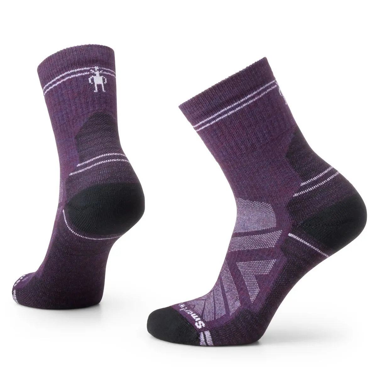 Hike Light Cushion Mid Crew Socks (Women's) - Sw001572 1