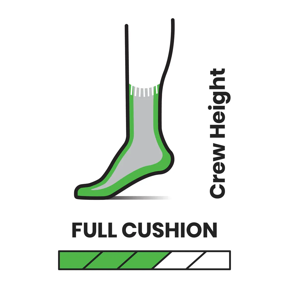 Hike Full Cushion Crew Socks (Kids') - Sw001686 3