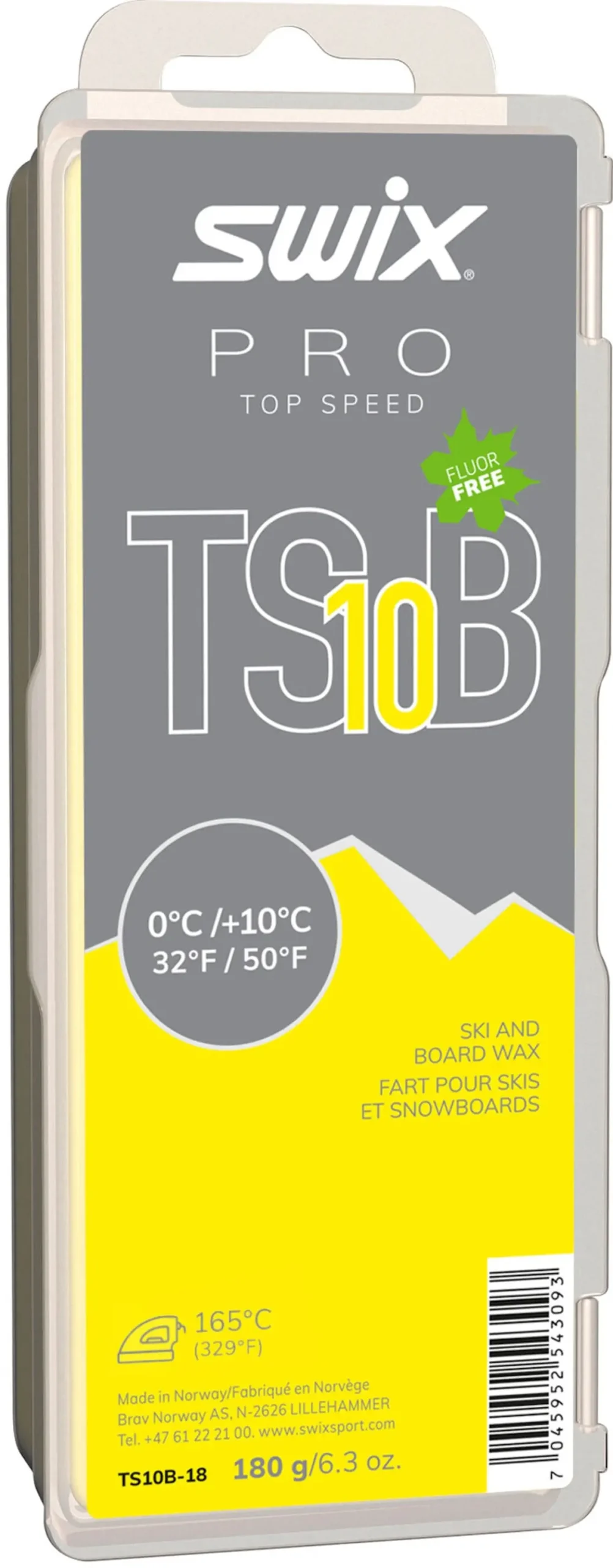 Ts10 Black Glide Wax (0C / +10C) - 180G - Past Season 1