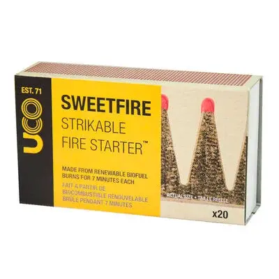 Sweetfire Strikeable Fire Starter - 20Pk 1