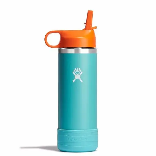 18 Oz Kids Wide Mouth W/ Straw Cap 2