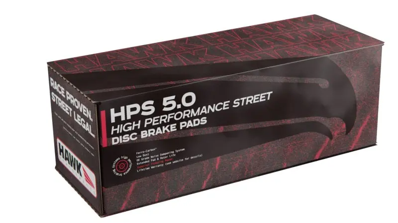 Hawk Hps 5.0 Brake Pads For 2021–2024 Toyota Gr Supra 3.0L 1