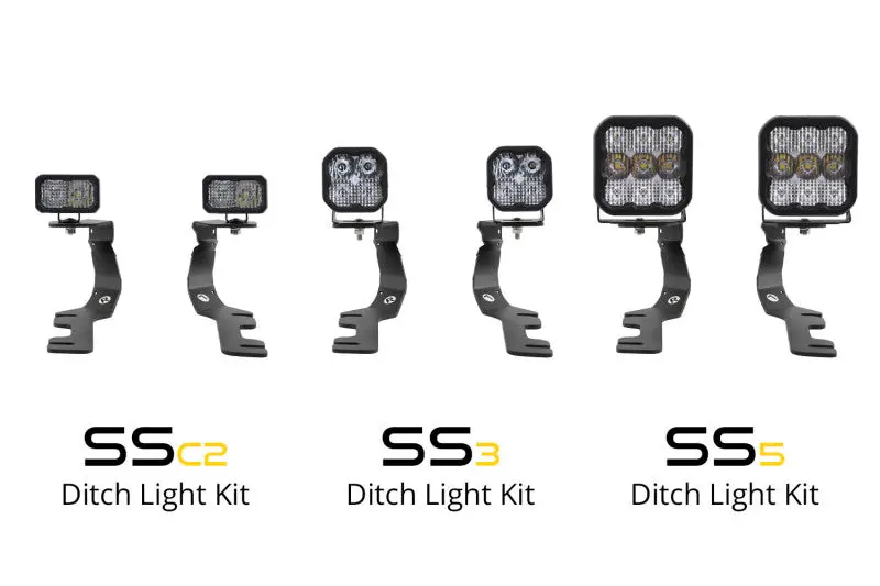 Diode Dynamics Stage Series Ditch Light Kit – Amber Combo Beam For 2019–Present Ram C2 Sport Trucks 2