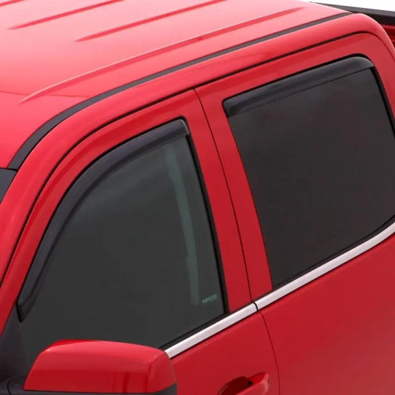 Avs In-Channel Ventvisors For 2007–2008 Honda Fit – Smoke Finish, 4-Piece Set 1