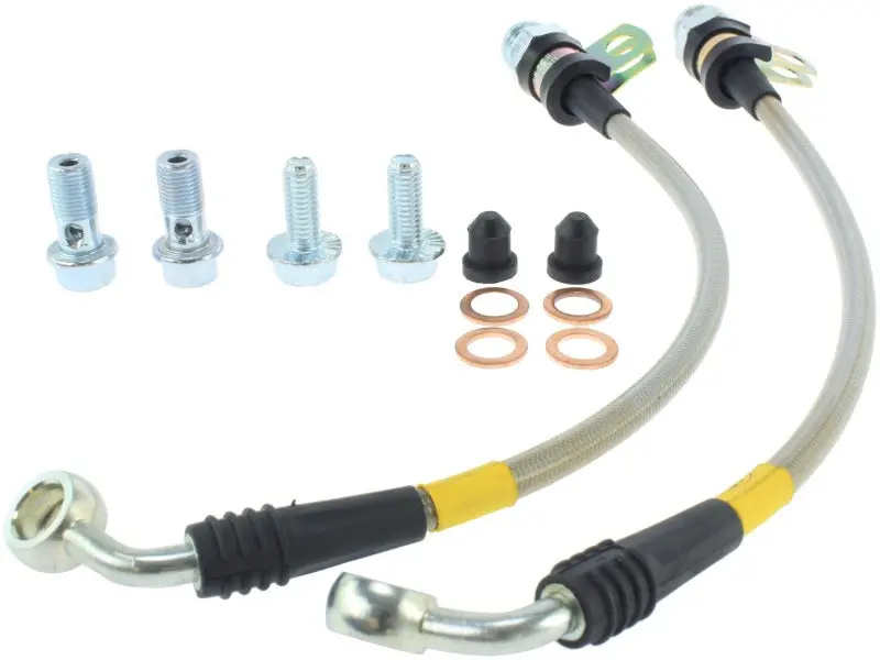 Stoptech Stainless Steel Rear Brake Lines – Oe-Upgrade For 2003–2007 Infiniti Fx35/Fx45 1