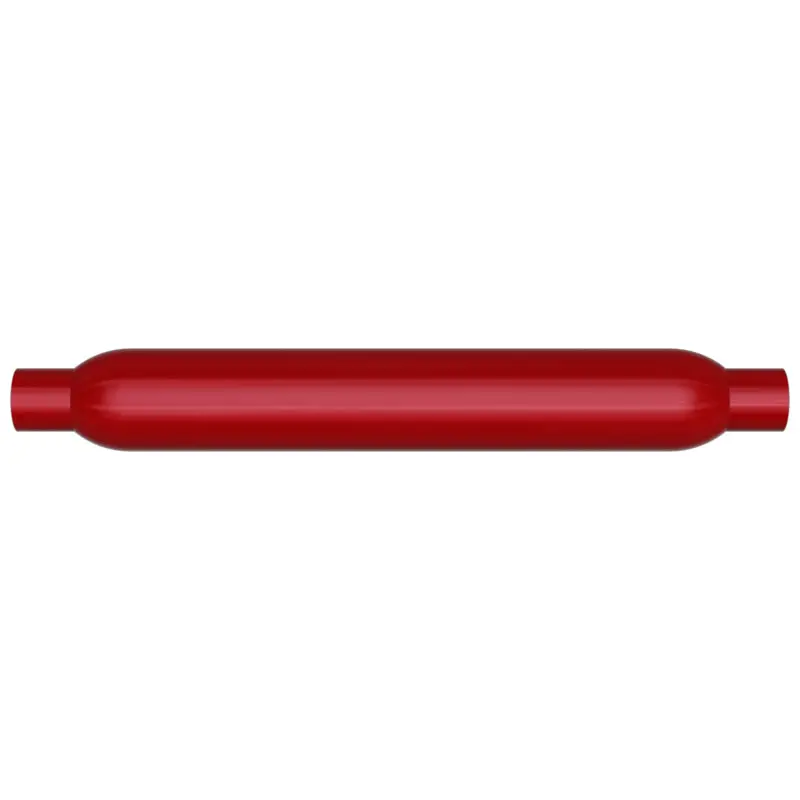 Magnaflow Red Pack Glasspack Muffler – 3.5" Diameter, 22" Body, 2.25" Inlet/Outlet 1