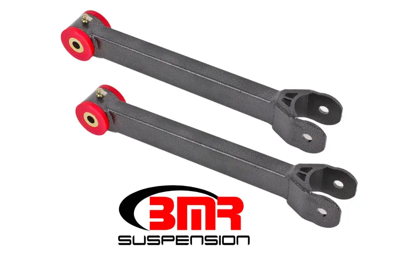 Bmr Non-Adjustable Lower Trailing Arms For 2016–2017 Chevrolet Camaro (6Th Gen) – Polyurethane Bushings, Black Hammertone Finish 1
