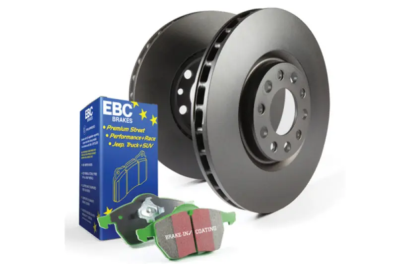 Ebc S11 Brake Kit: Greenstuff Pads + Rk Series Rotors 2