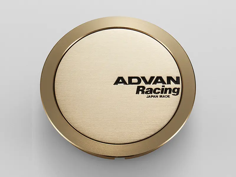Advan 73Mm Full-Flat Center Cap – Bronze Anodized Aluminum 1