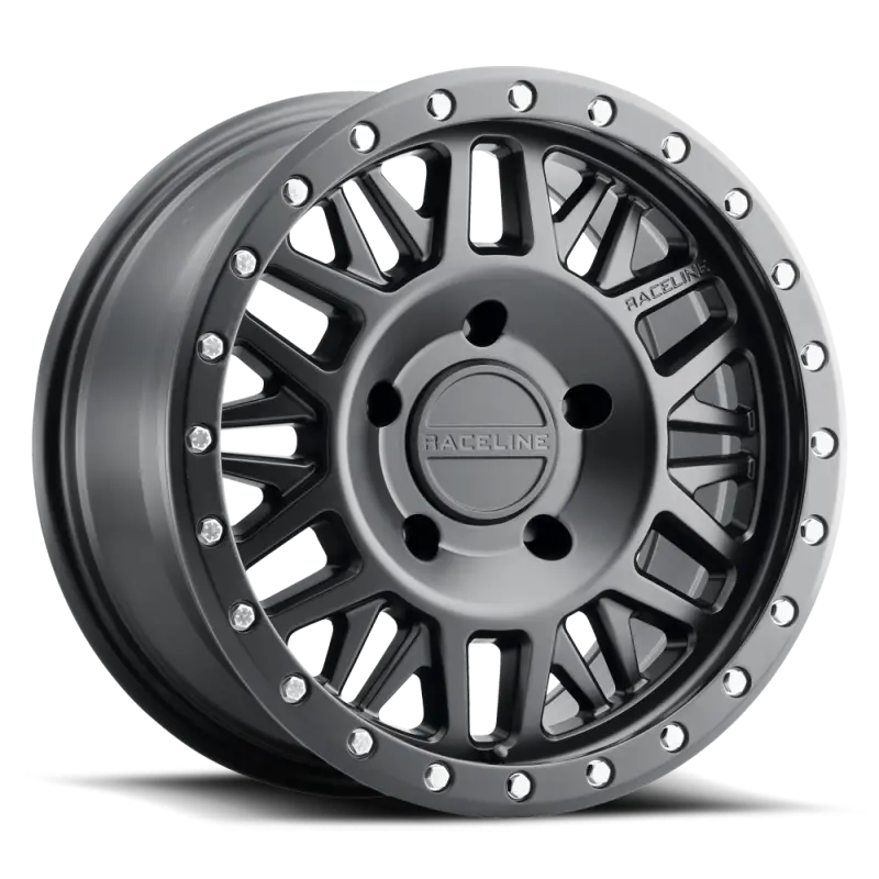 Raceline Ryno 951B Satin Black Alloy Wheel – 17X8.5", 6X120 Bolt Pattern, Zero Offset, 67.1Mm Hub Bore 1