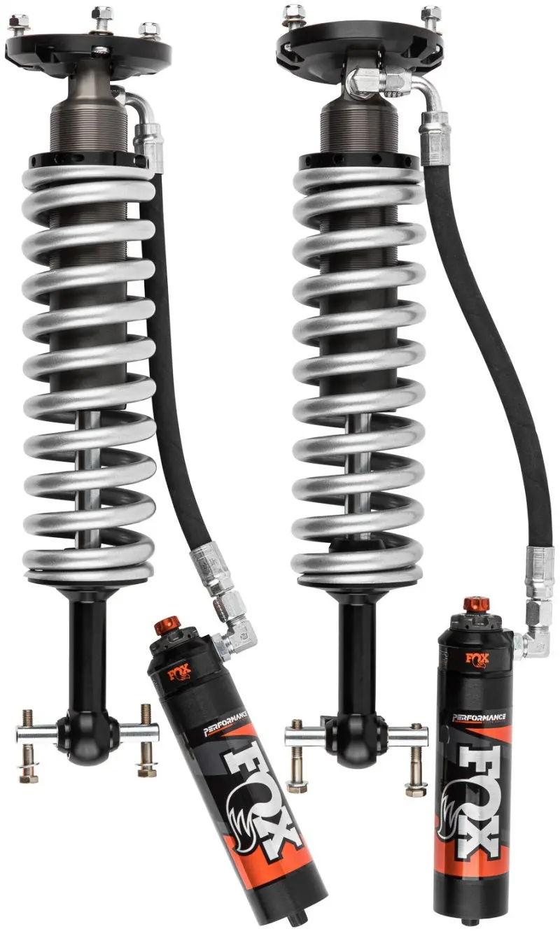 Fox 2.5 Series Remote-Reservoir Coilovers – Front Lift Kit For 2019+ Gm 1500 (Non-Trailboss/At4 Models) 1