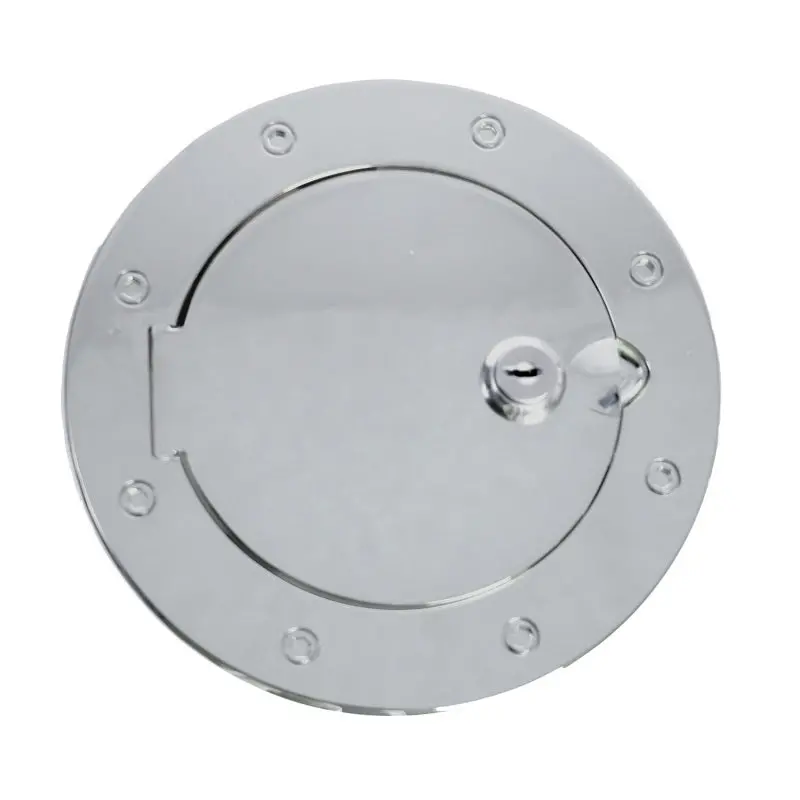Rugged Ridge Stainless Steel Locking Gas Cap Door For 2007–2018 Jeep Wrangler Jk 1