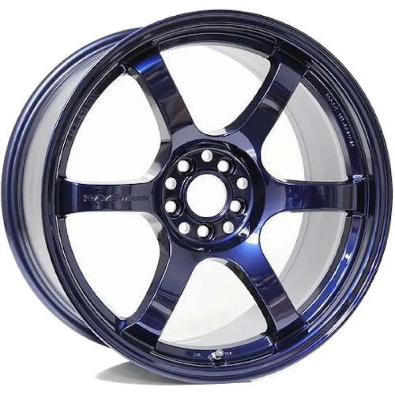 Gram Lights 57Dr 18X10.5 Eternal Blue Pearl Wheel — +12 Offset, 5X114.3, Minimum Order Quantity: 20 1