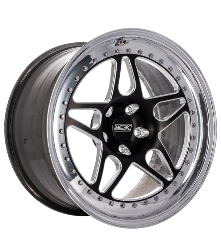 Belak Series 3 Non-Beadlock Wheel: 13X10, 5X114.3 Bolt Pattern, 5" Backspace, High Pad Design (Small Brake Kit Required) 1