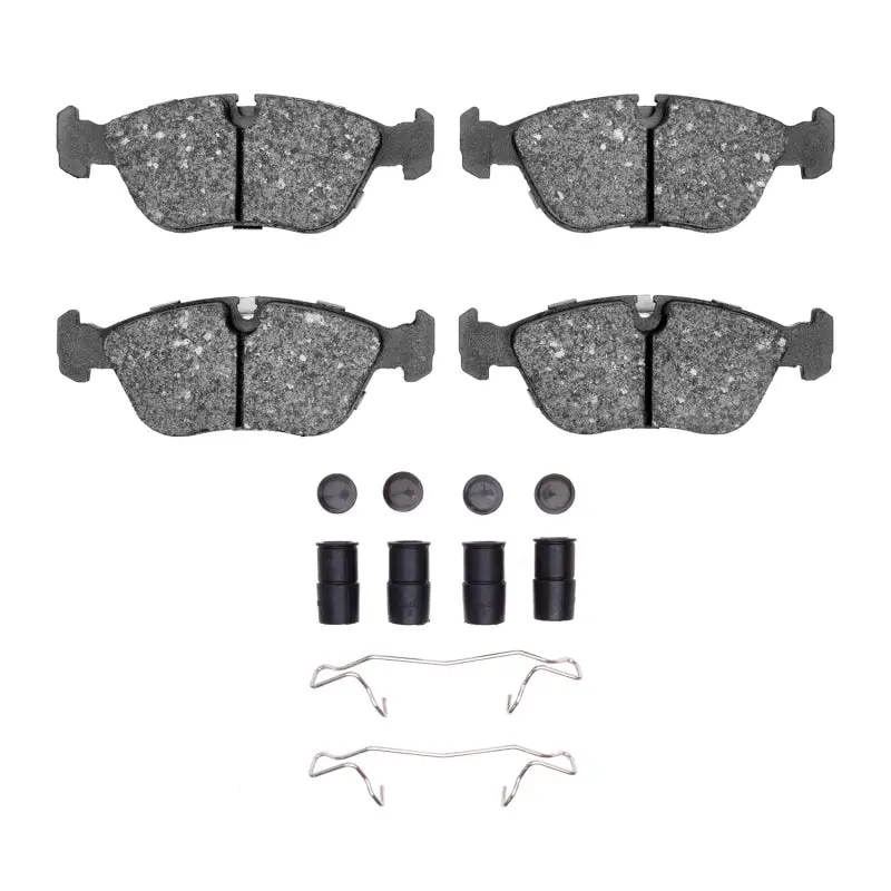 R1 Semi-Metallic Front Brake Pad & Hardware Kit For 1993–2004 Volvo C70 1