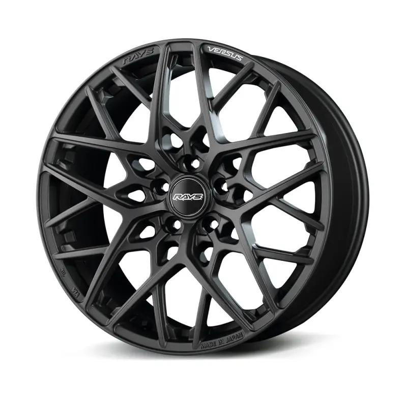 Versus Vv25M 19X8.0 / +48 Et / 5X114.3 - Matte Super Dark Gunmetal 1