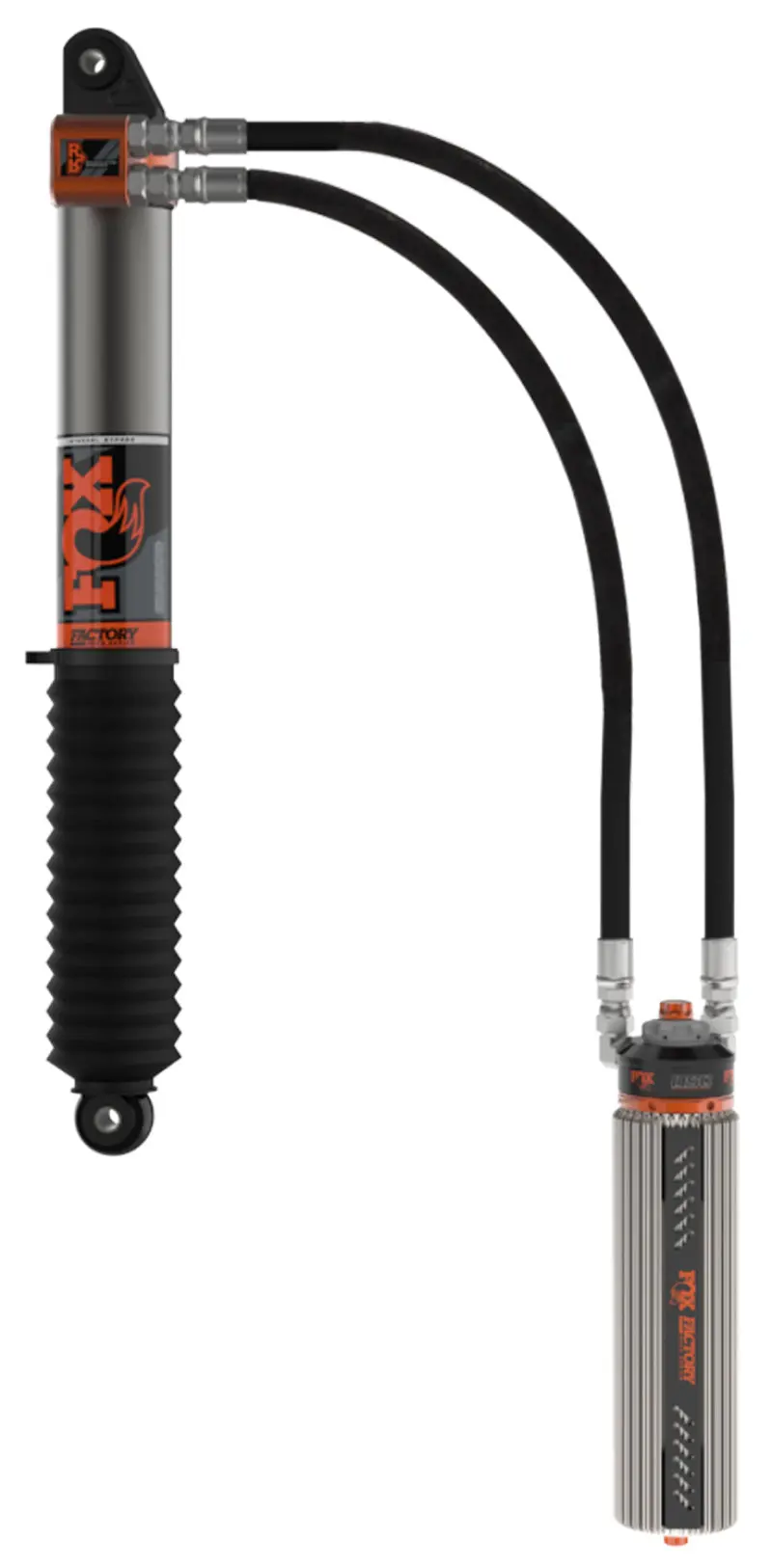 Fox Race Series Rear Reservoir Shocks – For 2019+ Chevrolet Silverado 1500, 3.0" Internal Bypass, 2–3" Lift 1
