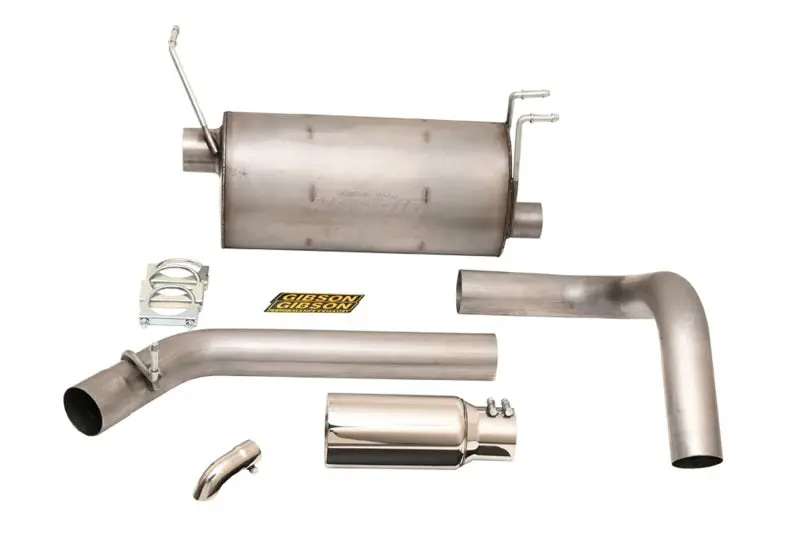 Gibson 16-22 Ford F53 Chassis  6.8L / 7.3L 3.5In Cat-Back Single Exhaust - Stainless 1