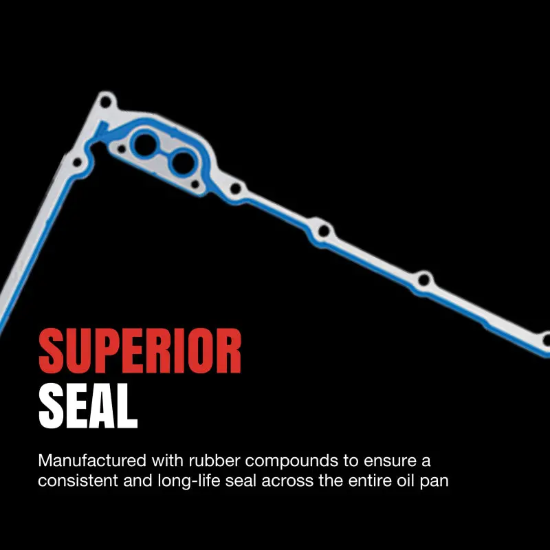 Fel-Pro Os 30710 Permadry Oil Pan Gasket Set – Molded Rubber For Ford F-250 Super Duty 2