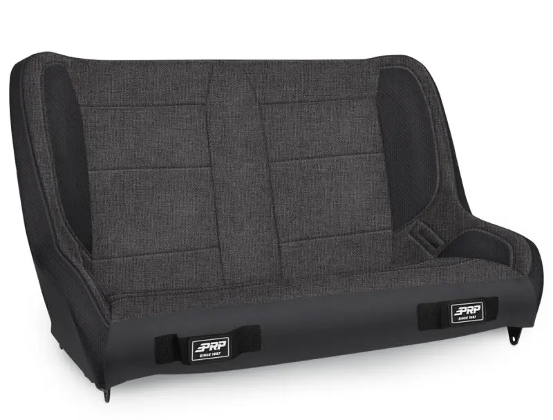 Prp Elite Series Rear Bench Seat For Jeep Cj-7 & Yj Wrangler – Gray Fabric 1