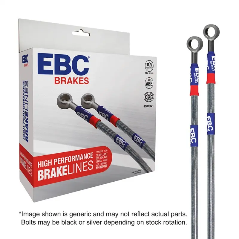 Ebc Stainless Steel Braided Brake Line Kit For 2013–2020 Nissan 370Z Sport 3.7L 1