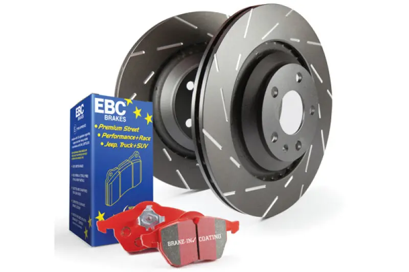 Ebc Redstuff Street Performance Brake Kit – Pads & Usr Drilled/Slotted Rotors 1