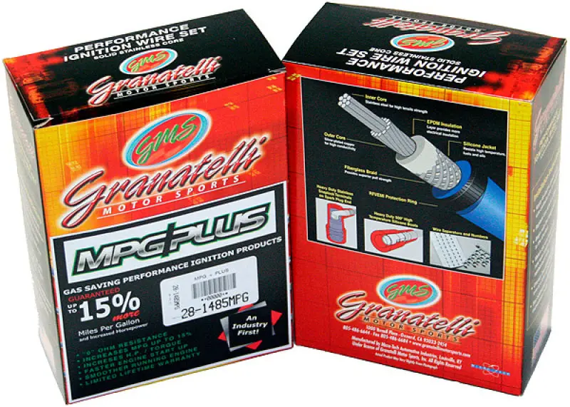 Granatelli Performance Ignition Wire Set For 1988–1990 Honda Prelude 2.0L 4-Cylinder 1