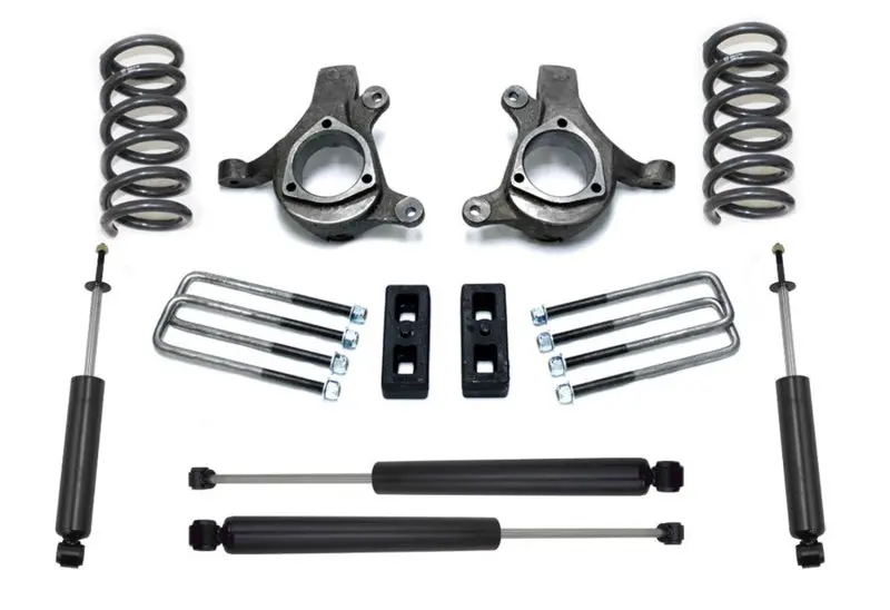 Maxtrac 5-Inch Front / 3-Inch Rear Spindle Lift Kit For 1999–2006 Gm C1500 2Wd V8 Trucks 1