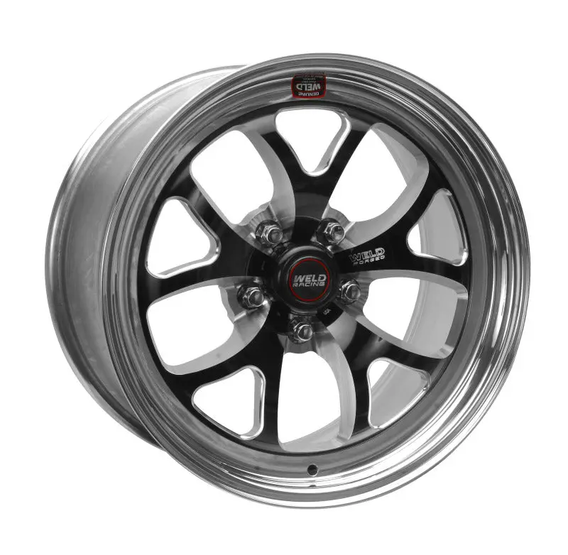 Weld S76 17X10 Inch Black Machined Wheel – 5X115Mm, 6.7-Inch Backspace, Non-Beadlock 1