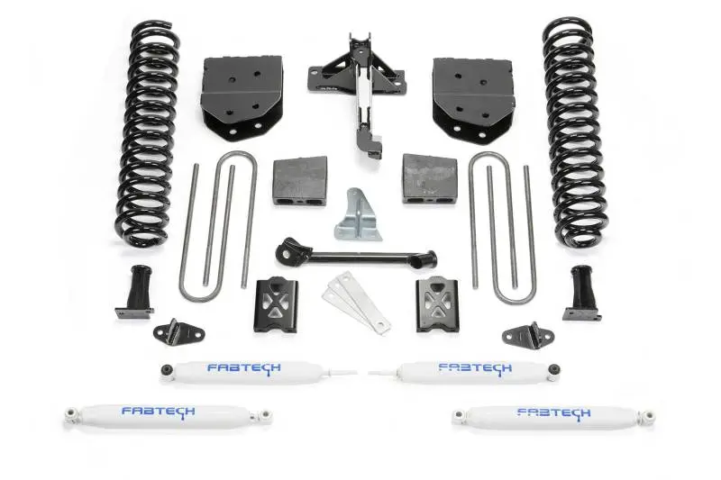 Fabtech 6-Inch Basic Lift System For 2005–2007 Ford F-350 4Wd With Performance Shocks 1