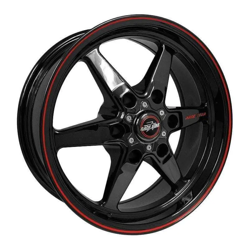 Race Star 93 Truck Star 17X4.50 6X5.50Bc 1.75Bs Direct Drill Gloss Black Wheel 1