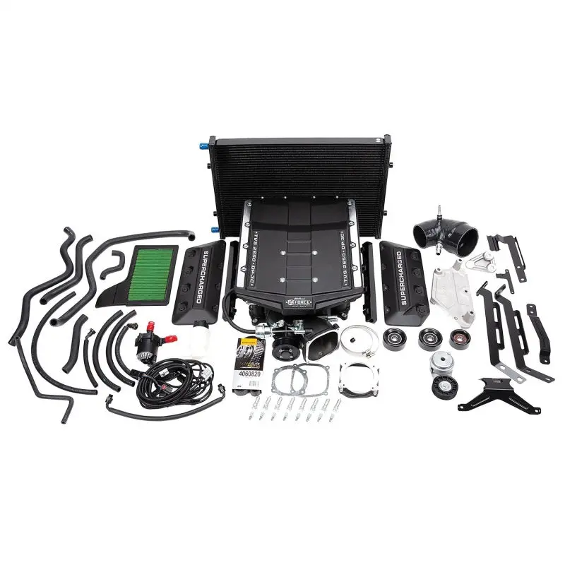 Edelbrock Stage 1 Supercharger Kit For 2018 Ford Mustang Gt 5.0L (Street-Optimized, No Tuner Required) 1
