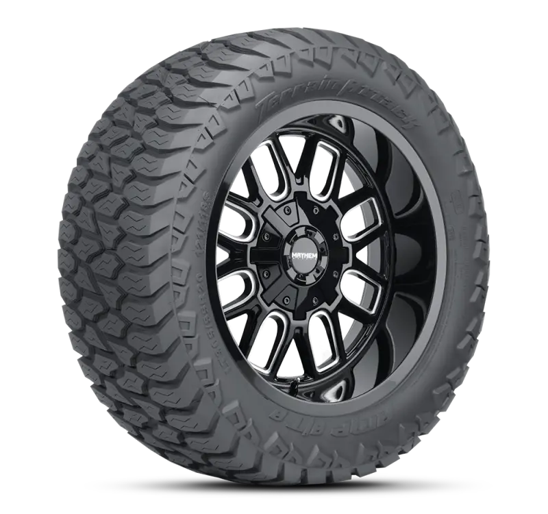 Amp Terrain Attack A/T All-Terrain Tire — 35×12.50R20Lt, Load Range E, 121R Speed Rating 1