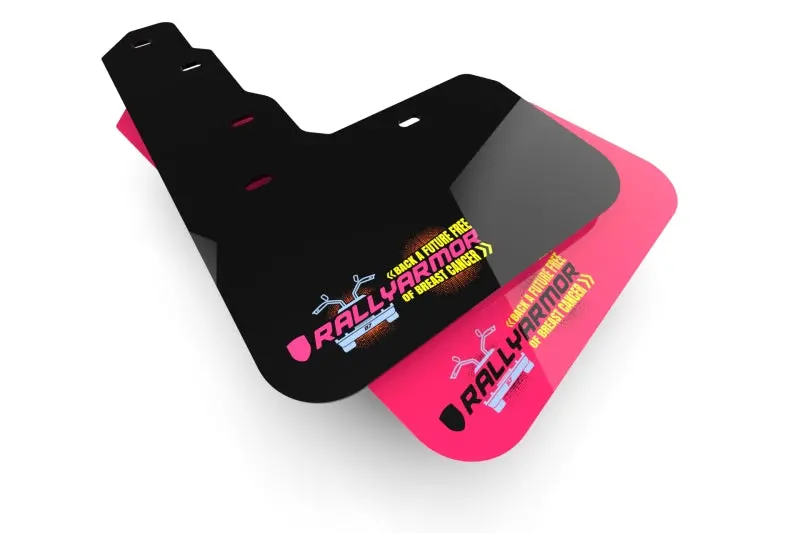 Rally Armor 22-24 Kia Ev6 Pink Ur Mud Flap Bce Logo 1