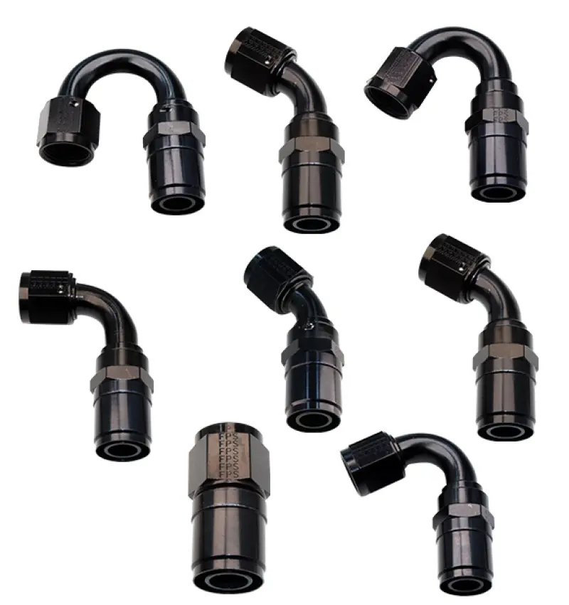 Fragola -8An Race-Rite Crimp-On Hose End 60 Degree 2