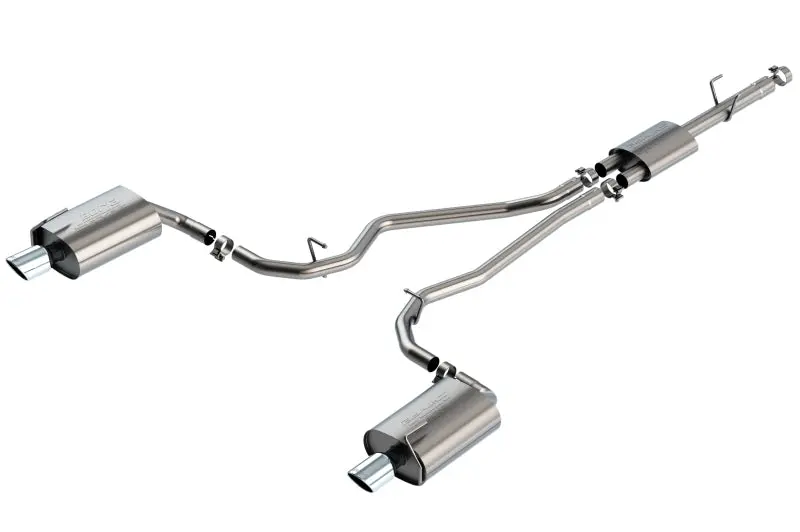 Borla S-Type Exhaust System For 2020 Ford Explorer Limited Ecoboost (2.3L), 2.25-Inch Diameter 1