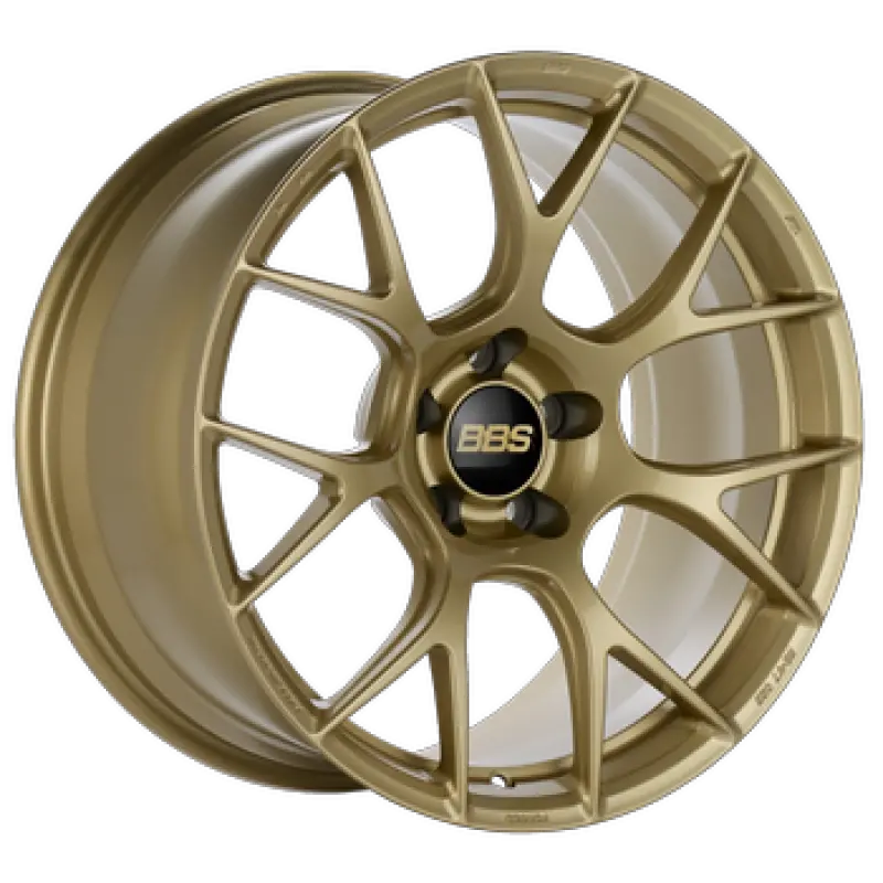 Bbs Re-V7 Gloss Gold Forged Alloy Wheel – 19X10.5", 5X112, Et33, 82Mm Hub Bore 1