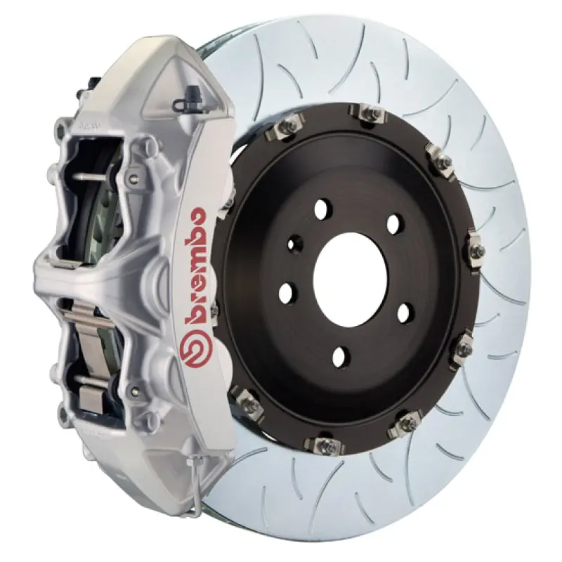 Brembo Ss Front Gt Bbk 6 Piston Cast 405X34 2Pc Rotor Slotted Type-3-Silver 1