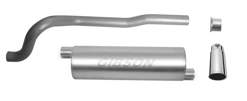 Gibson Stainless Steel Cat-Back Exhaust For 2000–2001 Jeep Cherokee Classic – 4.0L, 2.5" Diameter 1