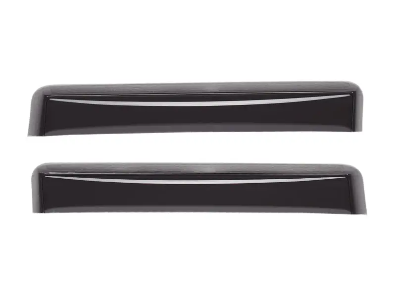 Weathertech Rear Side Window Deflectors – Dark Smoke Tint, Fits 2015–2020 Ford F-150 & 2017–2022 F-250/F-350/F-450 1