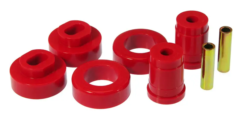 Prothane Red Polyurethane Engine Cradle Mounts For 1984–1987 Pontiac Fiero 1